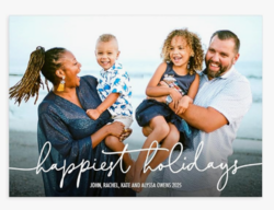 Let's Make Memories Personalized Photo Christmas Cards with Envelopes - Premium Quality - 5x7-2025 Holiday Cards & White Envelopes - Handwritten Script - 15 ct from SKANDA INTERNATIONAL FZ LLE