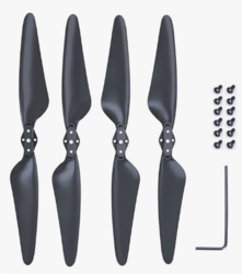 Ruko F11/F11PRO/F11GIM/F11GIM2 Drone Replacement Foldable Propeller Blades (4PCS) - Essential Drone Accessories and Spare Parts from SKANDA INTERNATIONAL FZ LLE