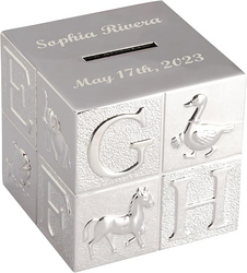 Let’s Make Memories ABC Block Keepsake Bank from SKANDA INTERNATIONAL FZ LLE