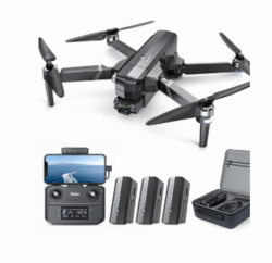 Ruko F11GIM2 Drones with Gimbal+EIS 4K Camera for Adults, 96 Min Long Flight Time 16404ft Long Range FPV, Auto Return Home with GPS, Level 6 Wind Resistance, Foldable Quadcopter from SKANDA INTERNATIONAL FZ LLE