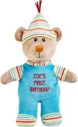 Let's Make Memories Personalized Happy Birthday Plush Teddy Bear - Stuffed Animal from SKANDA INTERNATIONAL FZ LLE
