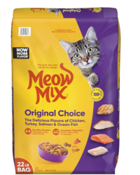 Meow Mix Original Choice Dry Cat Food, 22 Pound Bag from SKANDA INTERNATIONAL FZ LLE