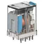 Allen Bradley Plug In Non-Latching Relay, 120V ac Coil, 7A Switching Current, 4PDT