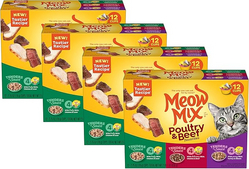 Meow Mix Tenders in Sauce Wet Cat Food, Poultry & Beef Variety Pack, 2.75 Ounce Cup (Pack of 48) from SKANDA INTERNATIONAL FZ LLE