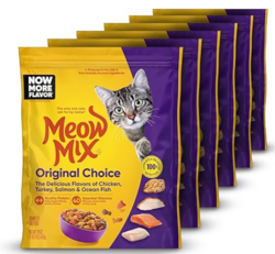 Meow Mix Original Choice Dry Cat Food, 18 Ounce (Pack of 6) from SKANDA INTERNATIONAL FZ LLE