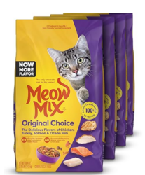Meow Mix Original Choice Dry Cat Food, 3.15 Pound (Pack of 4) from SKANDA INTERNATIONAL FZ LLE
