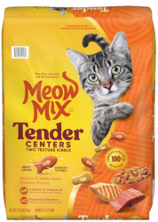 Meow Mix Tender Centers Salmon & Chicken Flavors, Dry Cat Food, 20 Pound Bag from SKANDA INTERNATIONAL FZ LLE