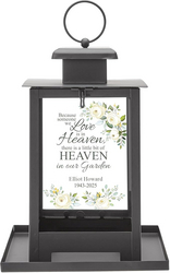 Let's Make Memories Personalized Bird Feeder - Sympathy for Loss of Loved One Mother Father - Memorial - Condolences - Fill with Seed - for Loved Ones in Heaven from SKANDA INTERNATIONAL FZ LLE
