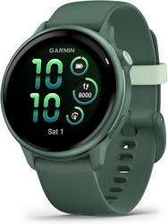 Garmin vívoactive® 6, Health and Fitness GPS Smartwatch, AMOLED Display, Up to 11 Days of Battery, Metallic Jasper Green with Jasper Green Band from SKANDA INTERNATIONAL FZ LLE