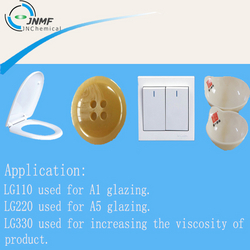 LG220 Melamine Glazing Powder Melamine Plastic Tableware Polishing from PUYANG HONESTAR MF CO.,LTD