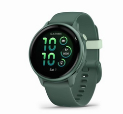 Garmin vívoactive® 6, Health and Fitness GPS Smartwatch, AMOLED Display, Up to 11 Days of Battery, Metallic Jasper Green with Jasper Green Band from SKANDA INTERNATIONAL FZ LLE