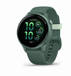 Garmin vívoactive® 6, Health and Fitness GPS Smartwatch, AMOLED Display, Up to 11 Days of Battery, Metallic Jasper Green with Jasper Green Band from SKANDA INTERNATIONAL FZ LLE