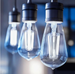 Brightown 6 Pack LED Edison Bulbs, 6W, Equivalent 60W, High Bright 5000K White,750 Lumens, Non-Dimmable, E26 Medium Base ST58 Antique Filament Bulbs with 83+ CRI for Ceiling Fan Bathroom Porch from SKANDA INTERNATIONAL FZ LLE