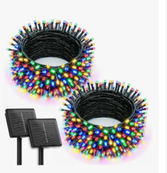Brightown 2 Pack Solar Christmas String Lights Outdoor from SKANDA INTERNATIONAL FZ LLE
