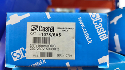 SOLENOID VALVE - CASTEL - MADE IN ITALY