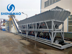 Foundation Free Concrete Batching Plant from HENAN SHENGMAO MACHINERY CO., LTD