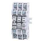 Allen Bradley 700-HN 11 Pin 300V DIN Rail, Panel Mount Relay Socket, for use with 700-HB Relay