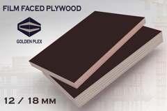 GOLDEN PLEX FILM FACED PLYWOOD SUPPLIER IN ABUDHABI,UAE
