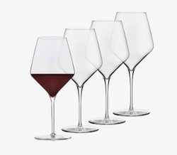 Libbey Signature Red Wine Glasses Set of 4, Seamless 24 Oz Wine Glasses for Cabernet, Merlot, and More, Stemmed Wine Glasses for All Occasions