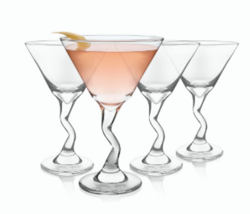 Libbey Z-Stem Martini Glasses from SKANDA INTERNATIONAL FZ LLE