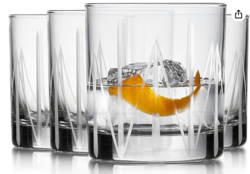 Libbey Lisbon 16-Piece Tumbler and Rocks Glass Set
