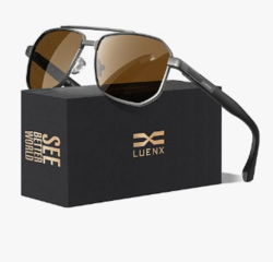 LUENX Men's Aviator Sunglasses from SKANDA INTERNATIONAL FZ LLE