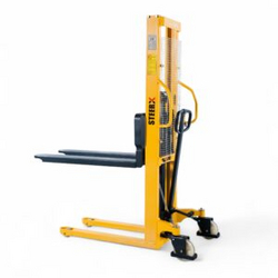 STEERX MANUAL HYDRAULIC HEAVY DUTY HAND STACKER Model: SMHS15-1600