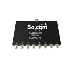 136 to 520MHz UHF Band 8 Way Power Divider from 5O.COM INC.