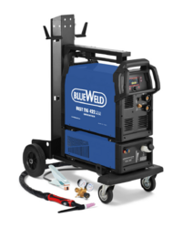 BEST TIG 422 WAVE AC/DC AQUA + TROLLEY