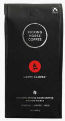 Kicking Horse Happy Camper Whole Bean Coffee, 10 Ounce - Certified Organic, Fairtrade, Kosher Coffee  from SKANDA INTERNATIONAL FZ LLE