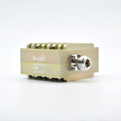 High Power 500W 2 to 4GHz Coaxial Circulator