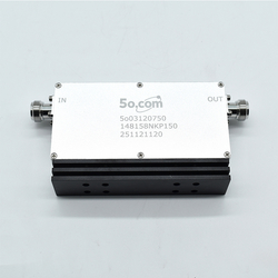 45 to 270MHz Dual Junction Coaxial Isolator