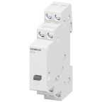 Siemens DIN Rail Latching Power Relay, 24V ac Coil, 16A Switching Current, DPST