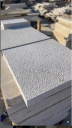 Bush Hammered Finish Marble For Sale