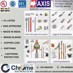 CABLE GLANDS- CW,BW,A1A2-Axis  India from CHROME ELECTRICALS W.L.L