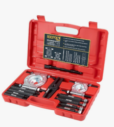 Bearing Puller and Splitter Kit, Separator and Puller Set, Pinion Bearing Puller and Wheel Removal Tool, 5 Ton Capacity Bearing Separator with 2’’ and 3’’ Bearing Separator Jaws from SKANDA INTERNATIONAL FZ LLE