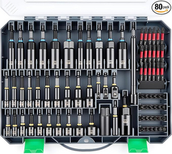 Magnetic Impact Nut Driver Set, Metric & SAE Driver Bit Set with Socket Adapters, Bit Holder, Wing Nut Driver, Universal Sockets, Quick Release Extension, Power Bits from SKANDA INTERNATIONAL FZ LLE