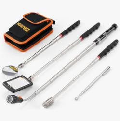 Magnetic Pickup Tool Set LED Gloves, Cool Gadgets for Men, Gifts for Dad, Husband, Kids, Boyfriend, Christmas Gifts for Men Who Have Everything, Cool Gadgets for Fishing, Hunting, Camping, Techies from SKANDA INTERNATIONAL FZ LLE