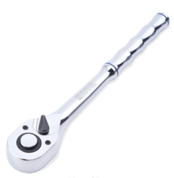 1/2 Inch Drive Ratchet, 72-Tooth Quick-Release Ratchet Wrench, 5-Degree Swing, Reversible Socket Wrench, Chrome Alloy Made, Full Polished from SKANDA INTERNATIONAL FZ LLE