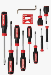 CRAFTSMAN Screwdriver Set, Bi-material, 12 Piece from SKANDA INTERNATIONAL FZ LLE