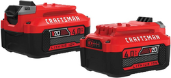 CRAFTSMAN V20 4Ah Lithium Ion Power Tool Battery 2-Pack (CMCB204-2) from SKANDA INTERNATIONAL FZ LLE