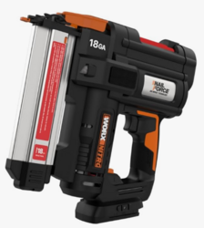 Worx Nitro 20V 18GA Brad Nailer Cordless Fires 80 Nails Per Minute, Cordless Nail Gun Anti-Ejection, Nail Gun Battery Powered Tool-Free Jam Release WX842L.9 Power Share – Tool only from SKANDA INTERNATIONAL FZ LLE