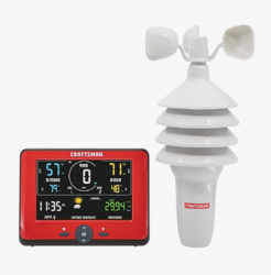 Craftsman Personal Weather Station with Indoor/Outdoor Temperature and Humidity Readings from SKANDA INTERNATIONAL FZ LLE