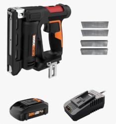 Worx Nitro WX843L 20V Power Share 3/8" Cordless Crown Stapler from SKANDA INTERNATIONAL FZ LLE