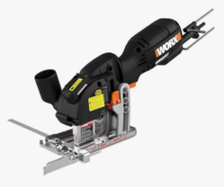 Worx WX420L 3 Amp Versacut 3-3/8" Electric Compact Circular Saw with Laser Guide Technology from SKANDA INTERNATIONAL FZ LLE