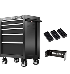 CRAFTSMAN S2000 26IN 5-DRAWER CABINET W/TRAY & HOLDER BK (CMST32752BK) from SKANDA INTERNATIONAL FZ LLE
