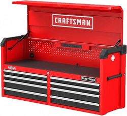 CRAFTSMAN S2000 52" 8-Drawer Tool Storage Chest with Light and Divider, Red (CMST35282RB) from SKANDA INTERNATIONAL FZ LLE