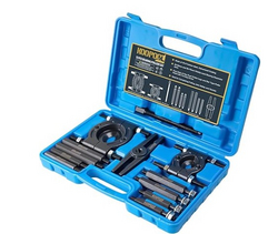 12-Piece Bearing Puller, Wheel Hub Puller Set, Wheel Bearing Removal Tool, Blind Bearing Puller, 5 Ton Capacity Bearing Separator with 2’’ and 3’’ Bearing Separator Jaws from SKANDA INTERNATIONAL FZ LLE