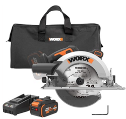 Worx Nitro 20V Brushless Cordless Circular Saw, 7-1/4-Inch, Compact Circular Saw WX520L, Battery & Charger Included from SKANDA INTERNATIONAL FZ LLE