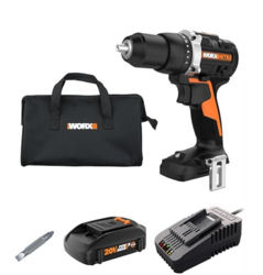 Worx Nitro 20V 1/2" Cordless Brushless Drill Driver - 535 in-lbs. Torque, Heavy-Duty 1/2" Chuck, Drill Set with Storage Bag, Power Share Compatible - Battery & Charger Included from SKANDA INTERNATIONAL FZ LLE
